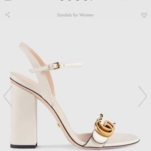 Gucci Marmont GG Heel Sandal